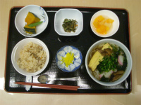 具うどんと炊き込みご飯